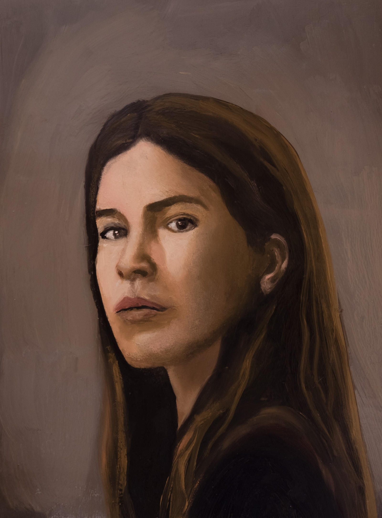 Portrait of young woman