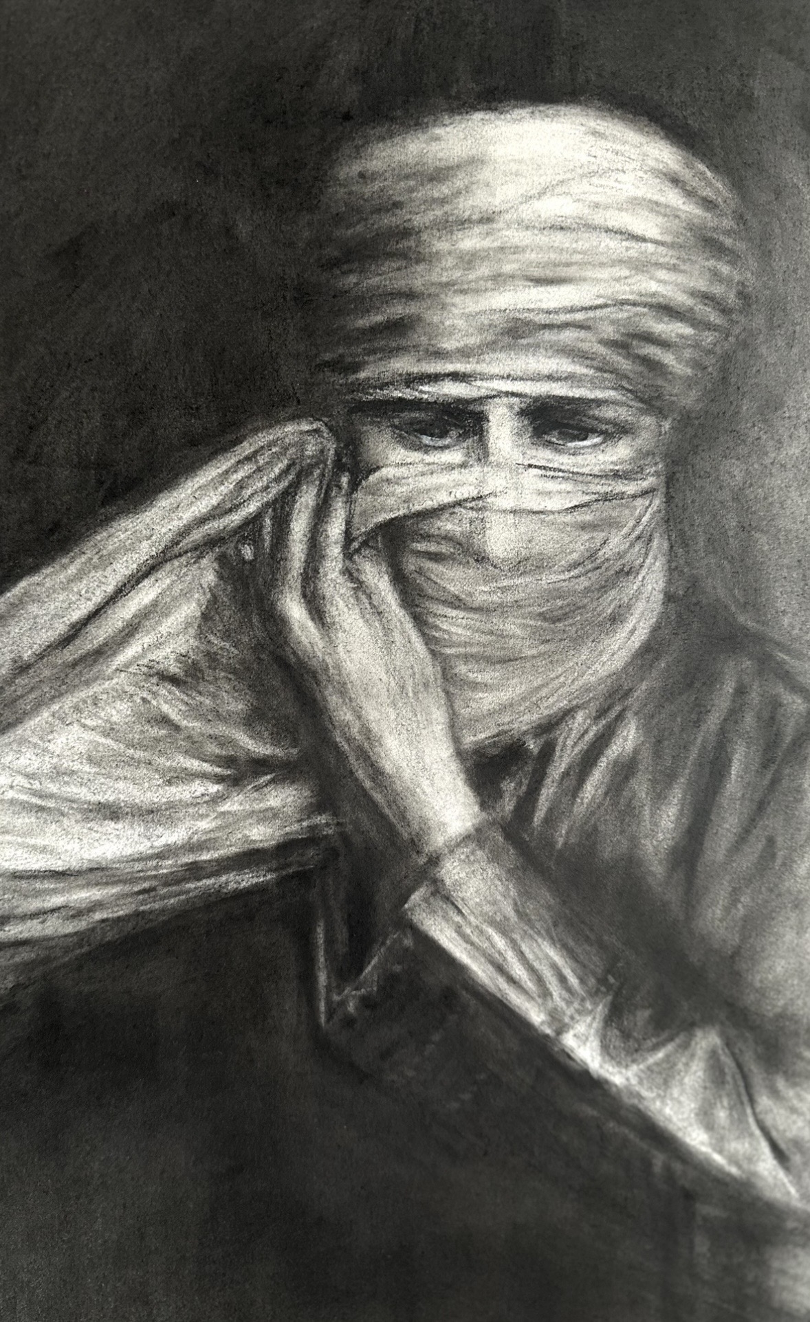 A portrait of a desert musician