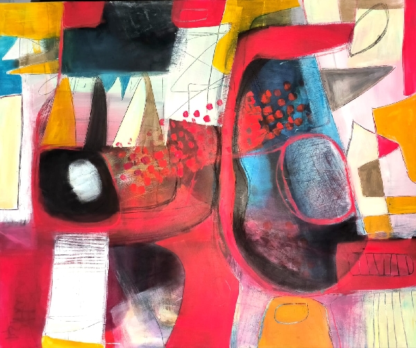 Paesaggio onirico tra due mondi 