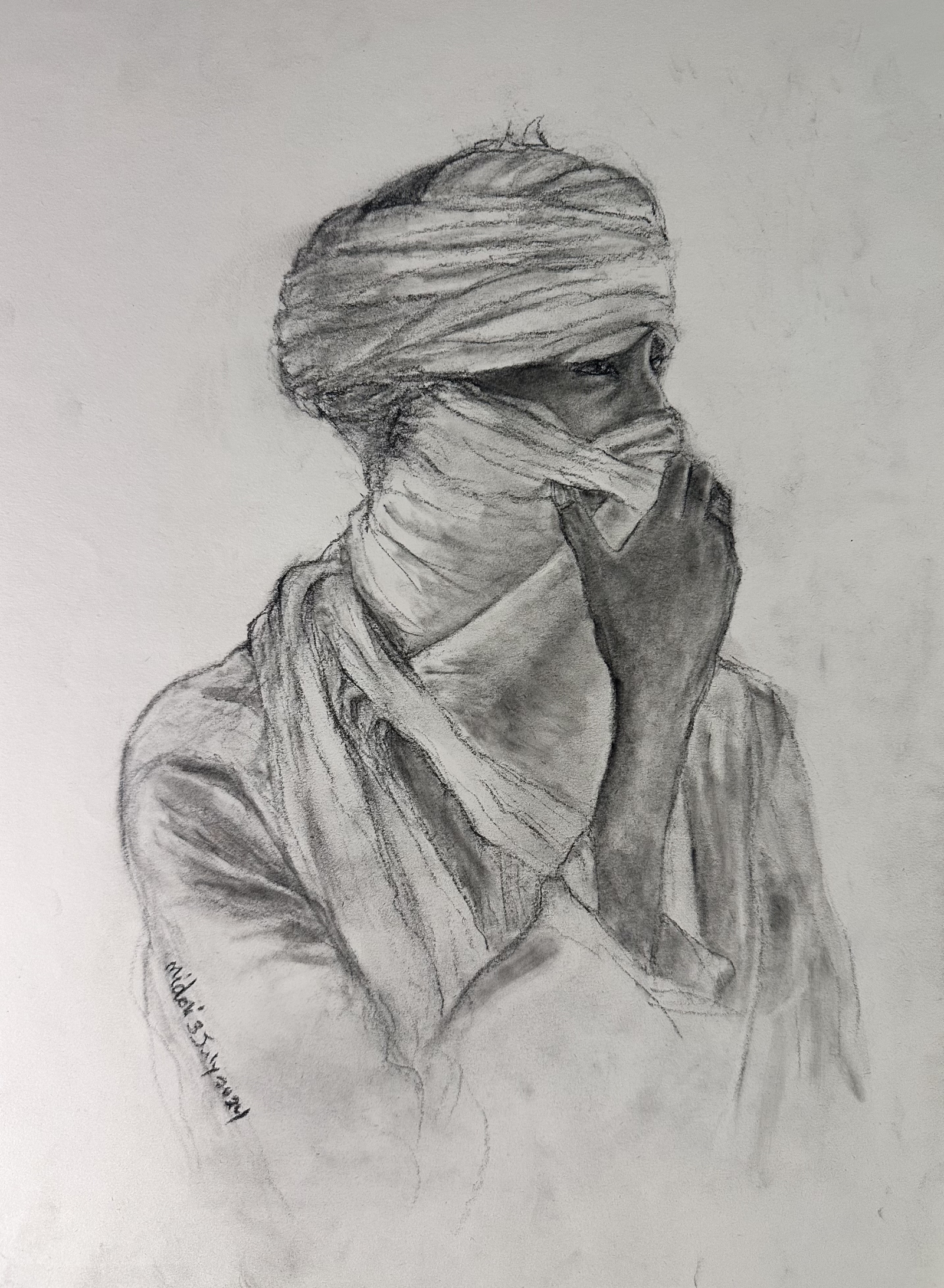 The grace of Touareg man