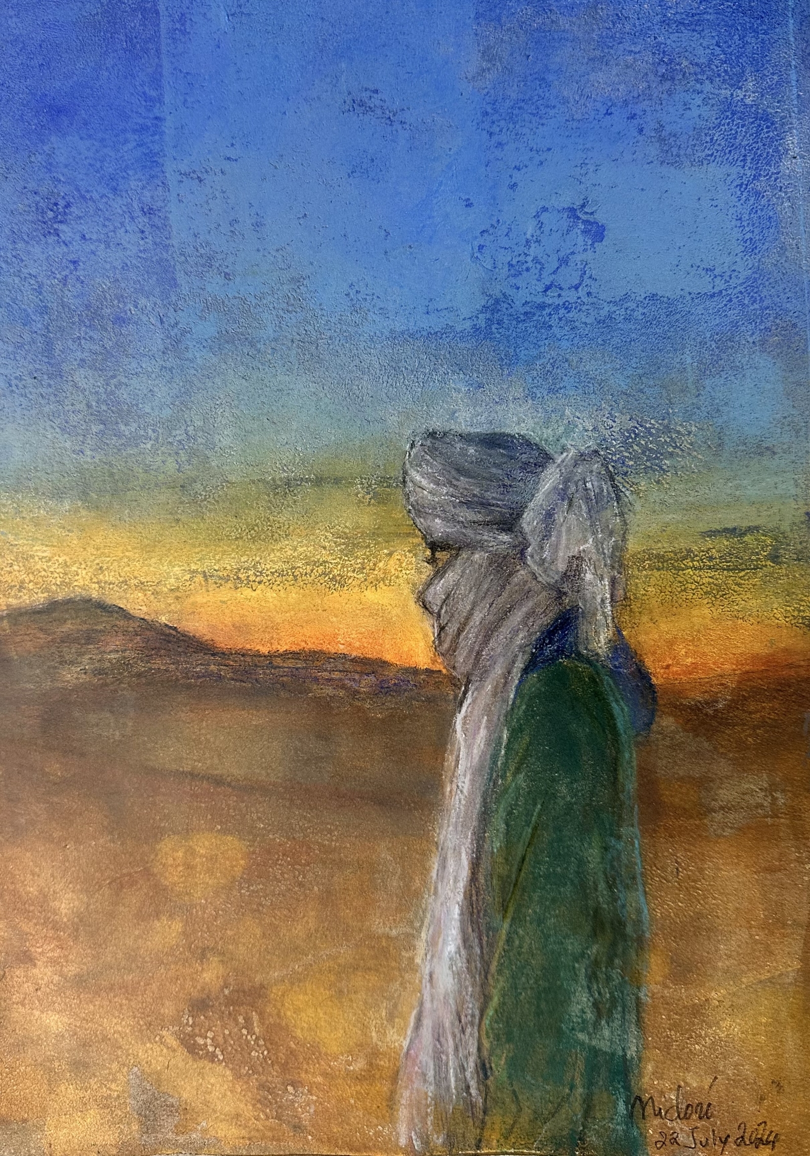 Twilight on the dune