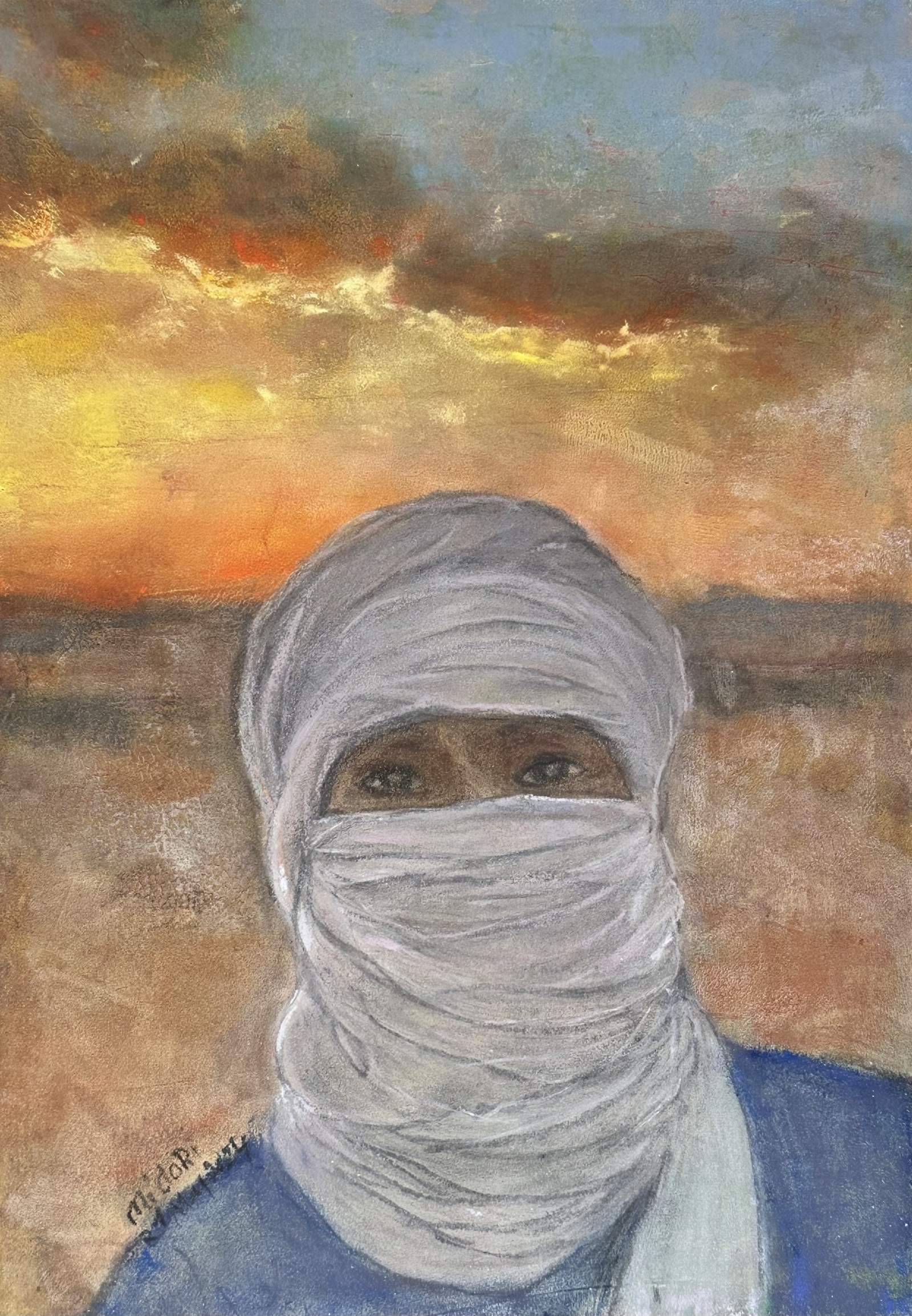 Twilight in the desert