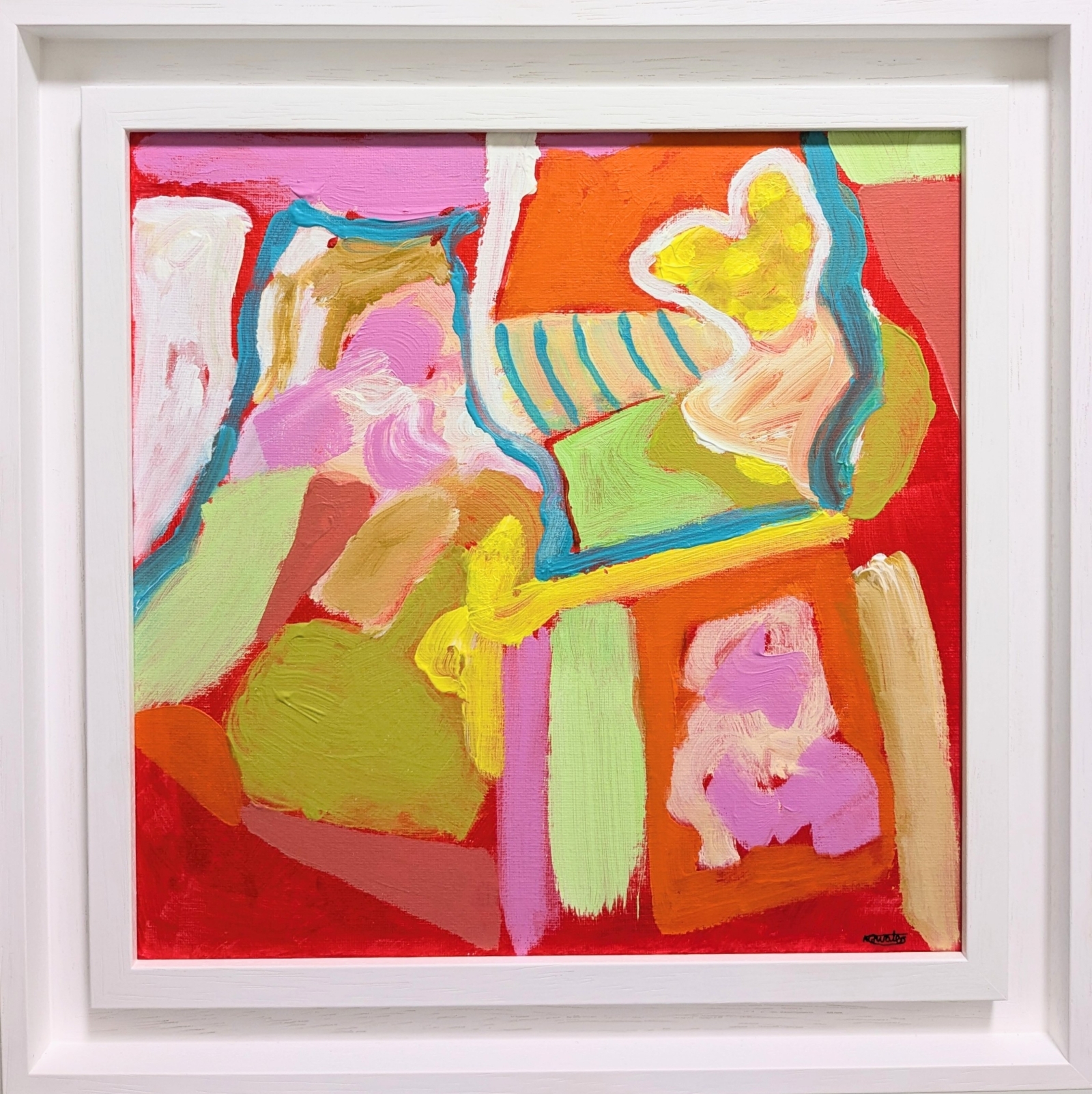 St Ives Abstract Garden Painting 1